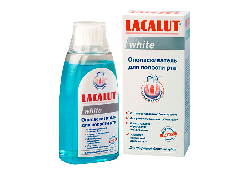 Ополаскиватель для полости рта White, Lacalut 