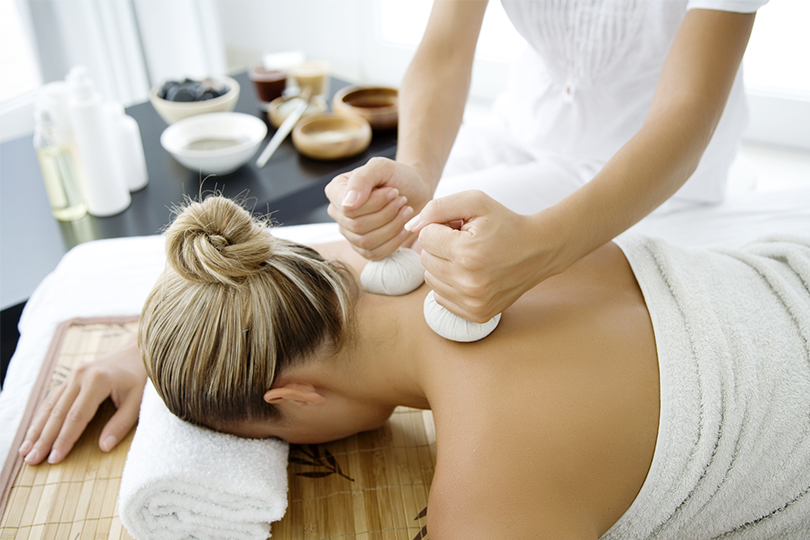 Schwanger Miniarsch Wald Massage