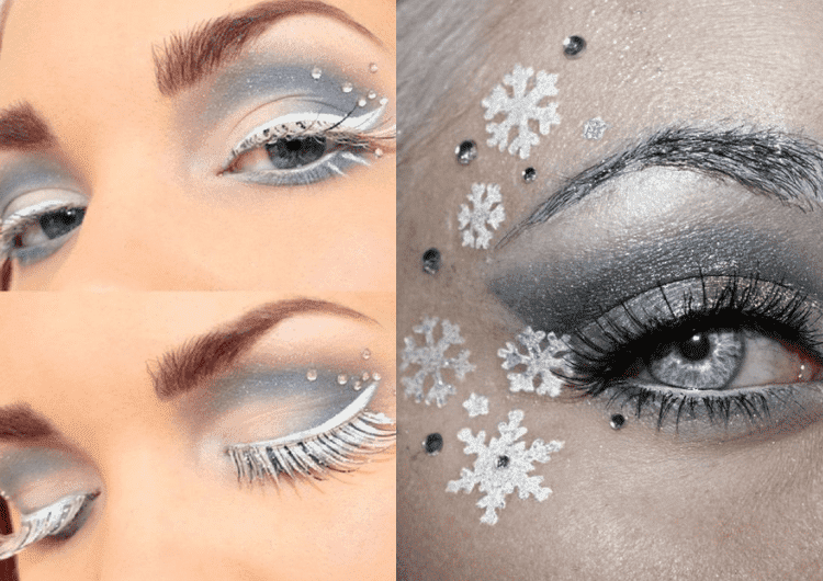 Новогодний макияж. Снежная королева